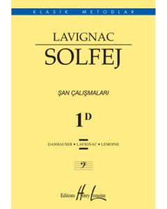  Lavignac Solfej 1D - Şan Çalışmaları