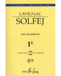 Lavignac Solfej 1E - Şan Çalışmaları