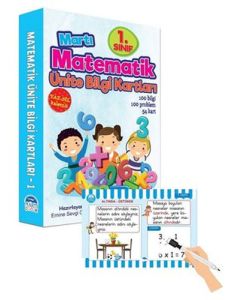Matematik Ünite Bilgi Kartları - 1.Sınıf