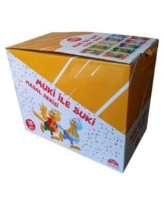 Muki İle Buki Masal Serisi Küçük Boy - 10 Çeşit 100 Kitap
