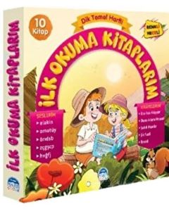 Dik Temel Harfli İlk Okuma Kitabım Elakin - 10 Kitap Takım 
