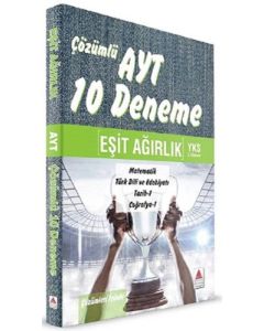 AYT Eşit Ağırlık Çözümlü 10 Deneme