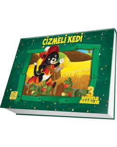 Üç Boyutlu Masallar : Çizmeli Kedi (Ciltli)