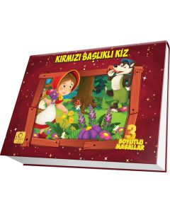 Üç Boyutlu Masallar : Kırmızı Başlıklı Kız (Ciltli)