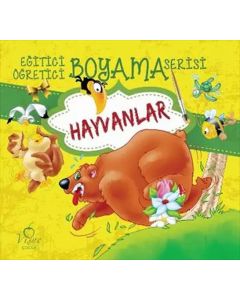 Eğitici Öğretici Boyama Serisi - Hayvanlar