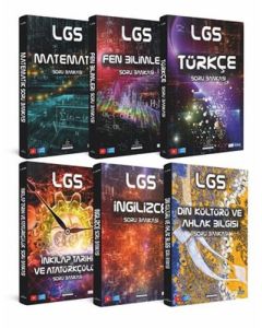 Yeni Nesil LGS Soru Bankası Kutulu Set - 6 Kitap Takım (Çanta Hediyeli)