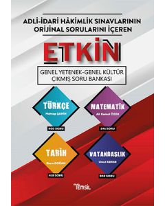 Etkin Genel Yetenek  - Genel Kültür Çıkmış Soru Bankası