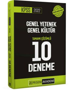 2022 KPSS Genel Yetenek Genel Kültür Tamamı Çözümlü 10 Deneme