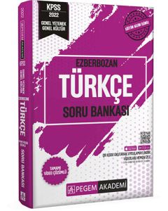 2022 KPSS Genel Yetenek Genel Kültür Ezberbozan Türkçe Soru Bankası