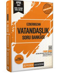 2022 Genel Yetenek Genel Kültür Ezberbozan Vatandaşlık Soru Bankası