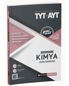 2022 TYT-AYT Tamamı Çözümlü Kimya Soru Bankası