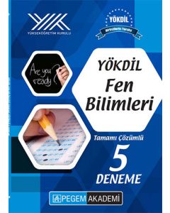 YÖKDİL Fen Bilimleri Tamamı Çözümlü 5 Deneme