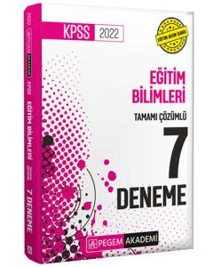 2022 KPSS Eğitim Bilimleri Tamamı Çözümlü 7 Deneme