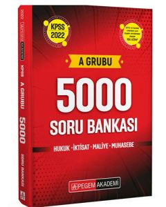 2022 KPSS A Grubu 5000 Soru Bankası