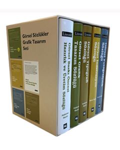 Görsel Sözlükler Grafik Tasarım Seti - 5 Kitap Kutulu (Ciltli)