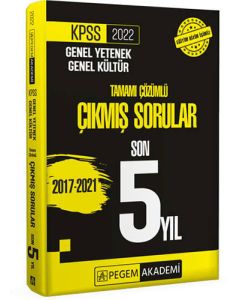 2022 KPSS Genel Yetenek Genel Kültür Tamamı Çözümlü Çıkmış Sorular - Son 5 Yıl