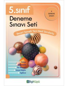 5. Sınıf Deneme Sınavı Seti (6 Deneme Sınavı)