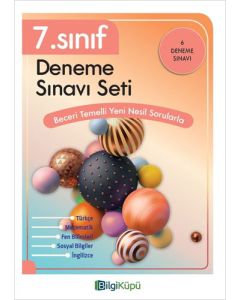 7. Sınıf Deneme Sınavı Seti (6 Deneme Sınavı)