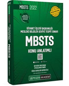 2022 Diyanet İşleri Başkanlığı Mesleki Bilgiler Seviye Tespit Sınavı MBSTS Konu Anlatımlı
