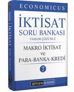 2022 KPSS A Grubu Economicus Makro İktisat ve Para-Banka-Kredi Cilt 2 Soru Bankası