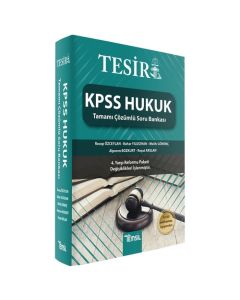 Tesir KPSS Hukuk Tamamı Çözümlü Soru Bankası