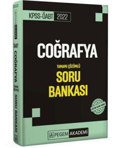2022 KPSS ÖABT Coğrafya Tamamı Çözümlü Soru Bankası