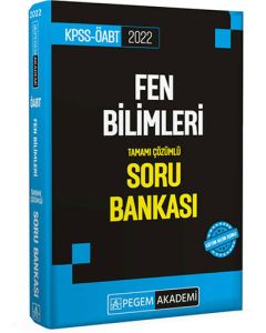 2022 KPSS ÖABT Fen Bilimleri Fen ve Teknoloji Soru Bankası