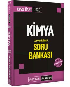 2022 KPSS ÖABT Kimya Tamamı Çözümlü Soru Bankası