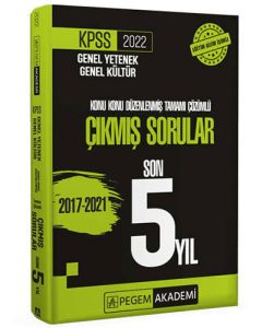2022 KPSS Genel Yetenek Genel Kültür Konu Konu Düzenlenmiş Tamamı Çözümlü Çıkmış Sorular Son 5 Sınav
