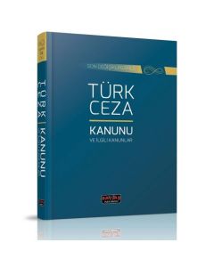 Türk Ceza Kanunu ve İlgili Kanunlar (Ciltli)