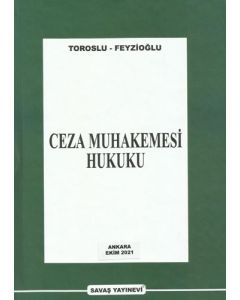 Ceza Muhakemesi Hukuku (Ciltli)