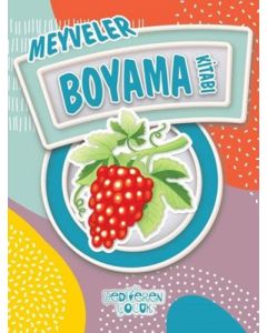 Meyveler Boyama Kitabı