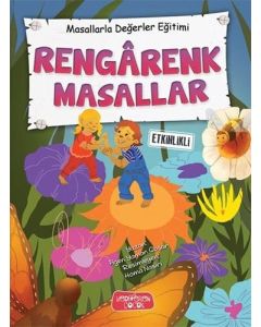 Rengarenk Masallar - Masallarla Değerler Eğitimi (Ciltli)