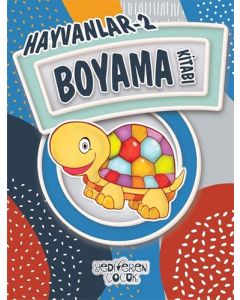 Hayvanlar 2-Boyama Kitabı
