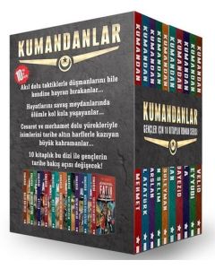 Kumandanlar Seti - 10 Kitap Takım (Kutulu)