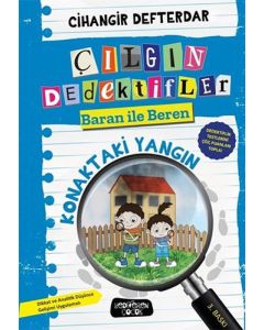 Çılgın Dedektifler  Baran ile Beren - Konaktaki Yangın (Ciltli)