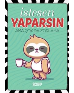Havalı Defterler - Havalı Tembel Hayvan Defter
