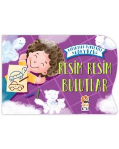 Kıpırtılı Pırıltılı Gökyüzü - Resim Resim Bulutlar (Ciltli)