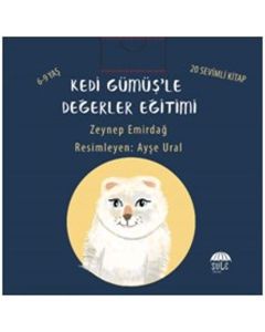 Kedi Gümüş’le Değerler Eğitimi Seti - 20 Kitap Takım