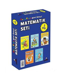 3 Yaş Matematik Seti - 5 Kitap Takım