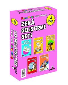 3 Yaş Zeka Geliştirme Seti - 5 Kitap Takım