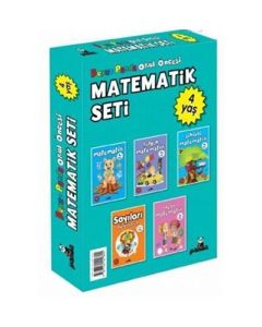 Okul Öncesi 4 Yaş Matematik Seti - 5 Kitap Takım