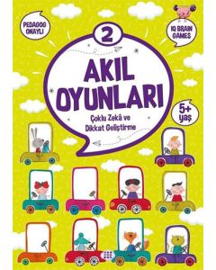 Akıl Oyunları 2 - Çoklu Zeka ve Dikkat Geliştirme (5+ Yaş)