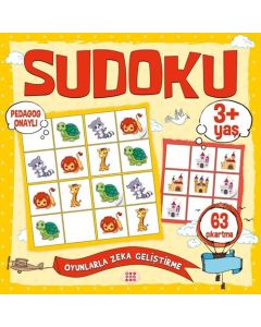 Çocuklar İçin Sudoku Çıkartmalı (3+ Yaş)