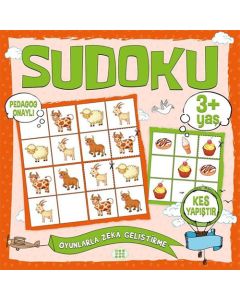 Çocuklar İçin Sudoku: Kes Yapıştır (3+ Yaş)