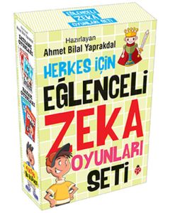 Herkes İçin Eğlenceli Zeka Oyunları Seti - 4 Kitap Takım
