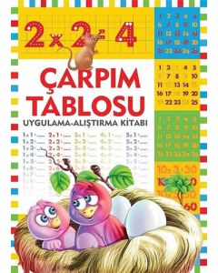 Çarpım Tablosu-Uygulama Alıştırma Kitabı