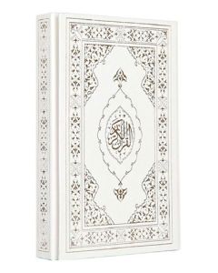 Kur'an-ı Kerim Orta Boy - Beyaz Kapak (Ciltli)