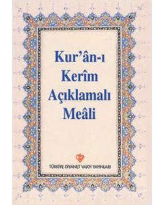 Kuranı Kerim Meali (Hafız boy)