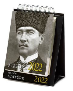 365 Gün Atatürk 2022 Masa Takvimi